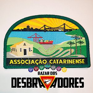 EMBLEMA DE CAMPO DBV- ASSOCIAÇÃO CATARINENSE - G