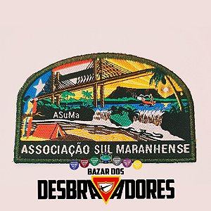EMBLEMA DE CAMPO DESBRAVADORES - ASSOCIAÇÃO SUL MARANHENSE