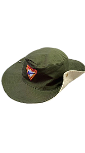 CHAPÉU AUSTRALIANO DESBRAVADOR D3 - (Verde Militar e Cáqui )