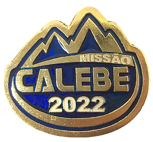 Pin Missão Calebe 2022