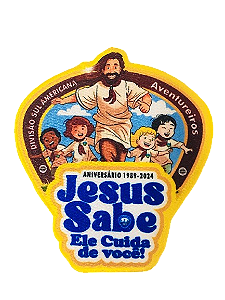TRUNFO AVENTUREIROS - 35 ANOS - JESUS SABE, ELE CUIDA DE VOCÊ!