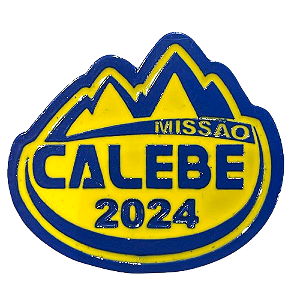 PRENDEDOR MISSÃO CALEBE 2024 - AZUL