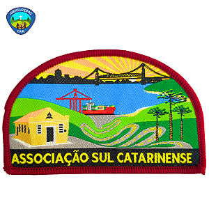 EMBLEMA DE CAMPO AVT - ASSOCIAÇÃO SUL CATARINENSE