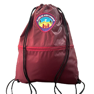 MOCHILA SACO (sacochila) - AVENTUREIROS - VINHO