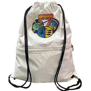 MOCHILA SACO (sacochila) - BRANCA