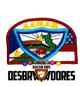 EMBLEMA DE CAMPO AVT - ASSOCIAÇÃO AMAZONAS RORAIMA - AAMAR