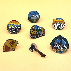 PINS - WILD CAMP