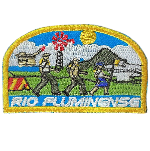 EMBLEMA DE CAMPO ANTIGO - 2ª e 3ª GERAÇÃO - RIO FLUMINENSE