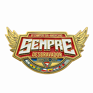 PRENDEDOR - VI CAMPORI DSA: SEMPRE DESBRAVADOR 2027 - ASA - OFICIAL