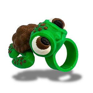 PRENDEDOR 3D ARTICULADO - TARTARUGA