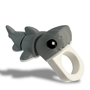 PRENDEDOR 3D ARTICULADO - TUBARÃO