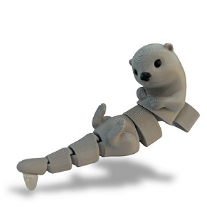 PRENDEDOR 3D - LONTRA