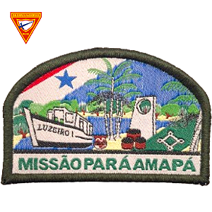 EMBLEMA DE CAMPO DBV - MISSÃO PARÁ AMAPÁ - MPA
