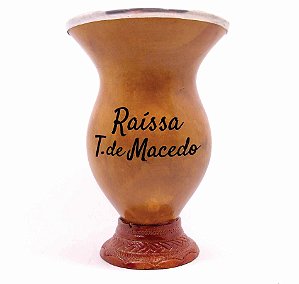 25 Cuias Chimarrão Tereré Bocal Metal Personalizadas a Laser