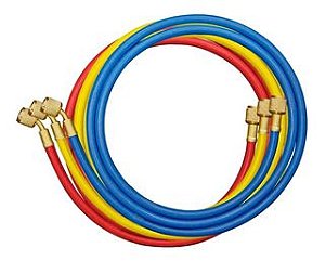 MANIFOLD  GAS R12 R22 R502 COM MANGUEIRA 150CM VIX