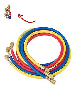 MANIFOLD GAS R12 R22 R502 COM MANGUEIRA 90 CM VIX