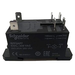 RELE DE INDUCAO CONDENSADORA AR SPLIT SPRINGER 18 22 24 30 BTUS 30A 240V 6 TERMINAIS