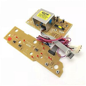 PLACA ELETRONICA POTENCIA E INTERFACE LAVADORA BRASTEMP W10206120 110V 220V CP1448