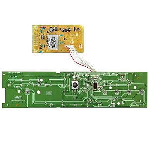 PLACA ELETRONICA POTENCIA E INTERFACE LAVADORA BRASTEMP BWL09B V1 V2 BIV CP1499