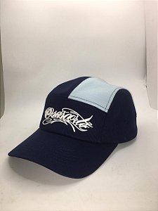 BONÉ FIVE PANEL AZUL MARINHO - ABA CURVA