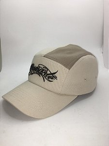 BONÉ FIVE PANEL OFF WHITE - ABA CURVA