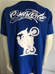 Camiseta osascorte brasao - Azul Royal