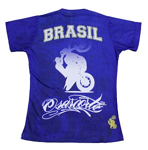 BABY LOOK AZUL - SELEÇÃO BRASILEIRA