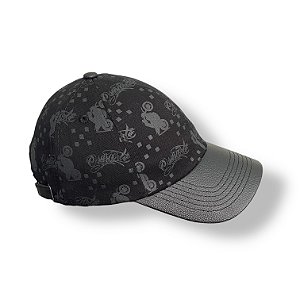 BONÉ OSASCORTE - ABA DE COURO - PRETO