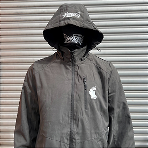 JAQUETA DUPLA FACE - CINZA/PRETO