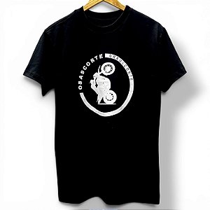 CAMISETA OSASCORTE LOGO REDONDO - PRETA