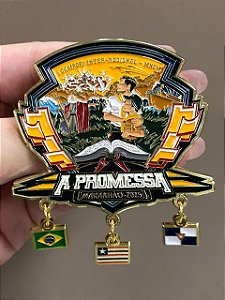 PIN A PROMESSA COM BANDEIRAS - MARANHÃO 2025
