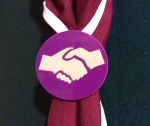 PRENDEDOR ACRÍLICO MÃOS AJUDADORAS