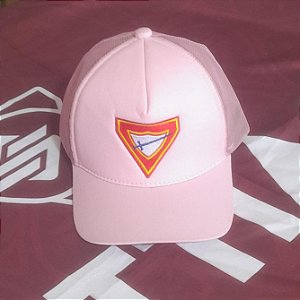 BONÉ DBV TRIÂNGULO-ROSA CLARO