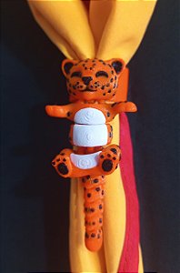 PRENDEDOR 3D - ONÇA-LARANJA