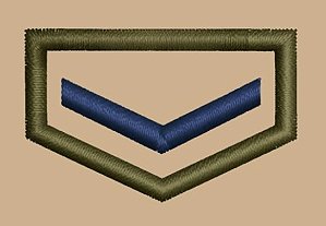 DIVISA DE CLASSE CAQUI INDIVIDUAL - AMIGO