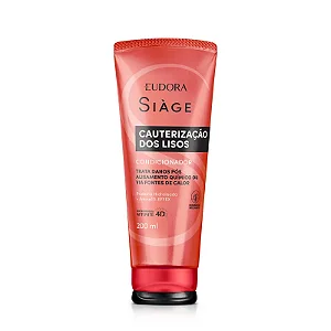 EUDORA SIAGE CONDICIONADOR CAUTERIZAÇÃO DOS LISOS 200ML