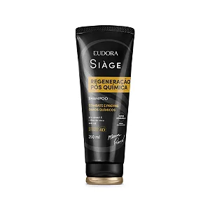EUDORA SIAGE SHAMPOO REGENERAÇÃO  PÓS QUIMICA 250ml