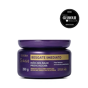 EUDORA SIAGE MASCARA CAPILAR RESGATE IMEDIATO 250g
