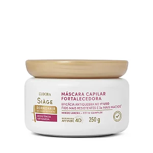 EUDORA SIAGE MASCARA CAPILAR DERMO HAIR RESISTÊNCIA ANTIQUEDA 250g