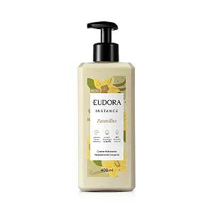 EUDORA INSTANCE LOÇÃO HIDRATANTE CORPORAL BAUNILHA 400ml