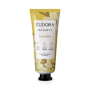 EUDORA INSTANCE CREME PERFUMADO PARA AS MÃOS BAUNILHA 30ML