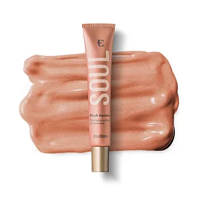 EUDORA SOUL BLUSH LIQUIDO PESSEGO SAUDAVEL 15ML