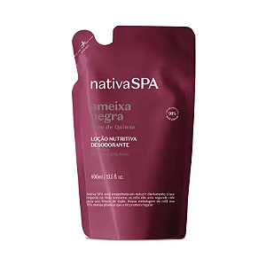 BOTICÁRIO REFIL NSPA LOCAO DESODORANTE HIDRATENTE CORPORAL AMEIXA NEGRA 400ml