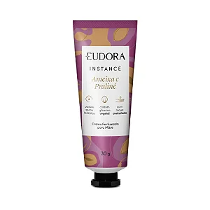 EUDORA INSTANCE CREME PERFUMADO PARA AS MAOS AMEIXA PRALINÉ 30g