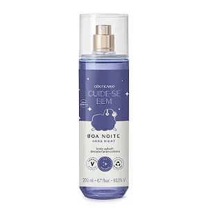 Body Splash Desodorante Colônia Cuide-se Bem Boa Noite 200ml - O Boticário