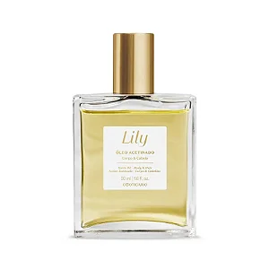 Óleo Acetinado Multifuncional Corpo e Cabelo Lily 50ml - Boticário