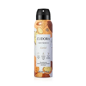 Desodorante Antitranspirante Aerosol Instance Karité 150ml/90g - Eudora
