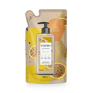 EUDORA REFIL INSTANCE LOÇÃO DESODORANTE HIDRATANTE CORPORAL MARACUJA 350ml