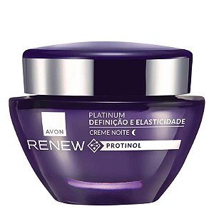 Renew Platinum Creme Noturno 50g - Avon