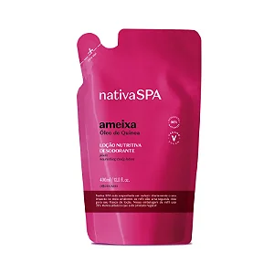 Refil Loção Desodorante Hidratante Corporal Nativa SPA Ameixa 400ml - O Boticário